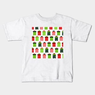 Christmas gifts pattern Kids T-Shirt